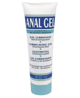 Gel lubrifiant anal à base d'eau 50ml 